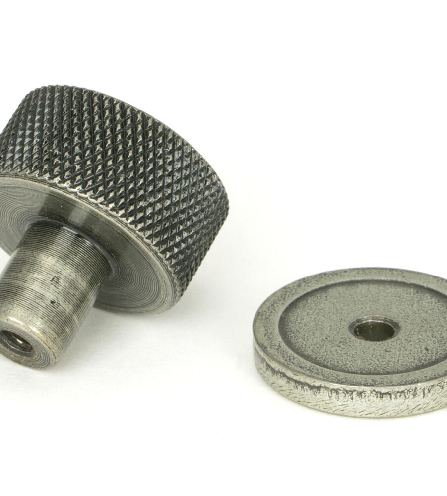 From The Anvil Pewter Brompton Cabinet Knob - 25mm (Plain) - Image 4