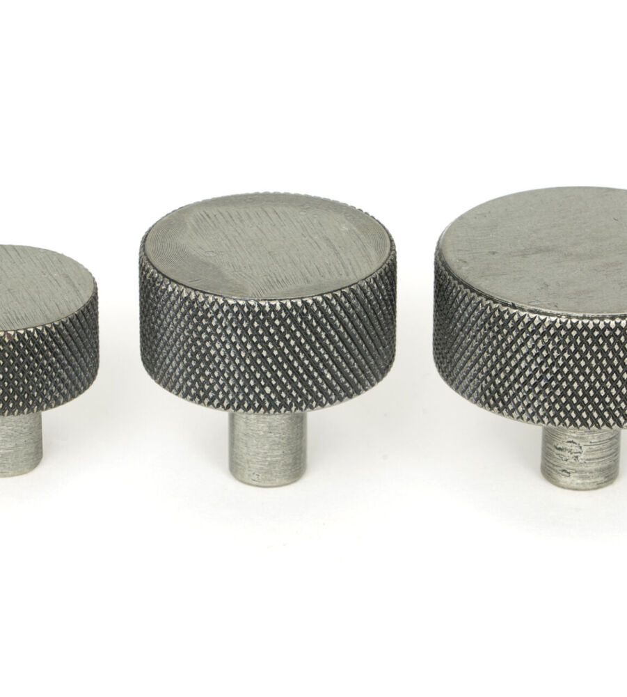 From The Anvil Pewter Brompton Cabinet Knob - 25mm (No rose) - Image 6