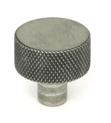 From The Anvil Pewter Brompton Cabinet Knob – 25mm (No rose)