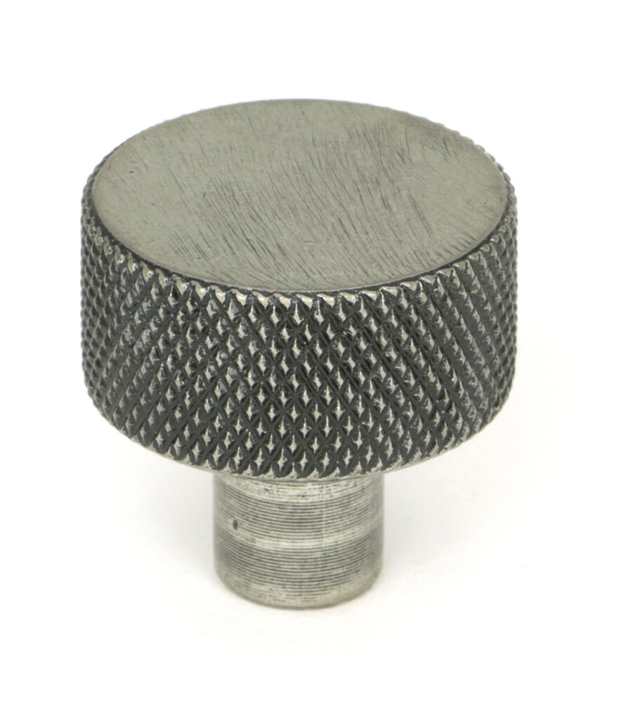 From The Anvil Pewter Brompton Cabinet Knob - 25mm (No rose)