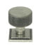 From The Anvil Pewter Brompton Cabinet Knob - 25mm (Square)