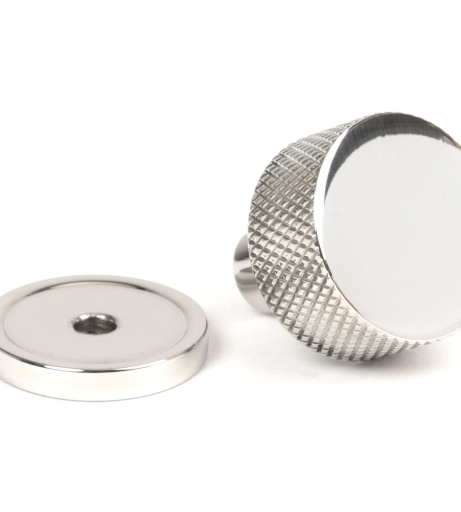 From The Anvil Polished SS (304) Brompton Cabinet Knob - 25mm (Plain) - Image 3