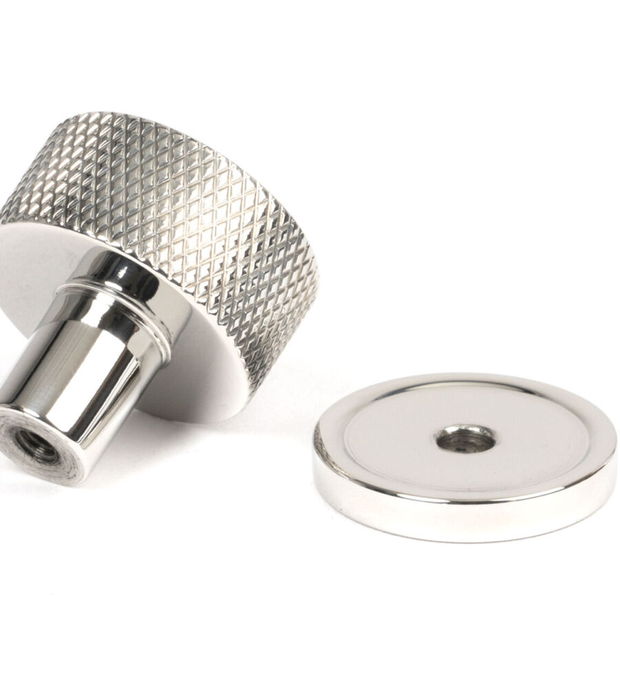 From The Anvil Polished SS (304) Brompton Cabinet Knob - 25mm (Plain) - Image 4