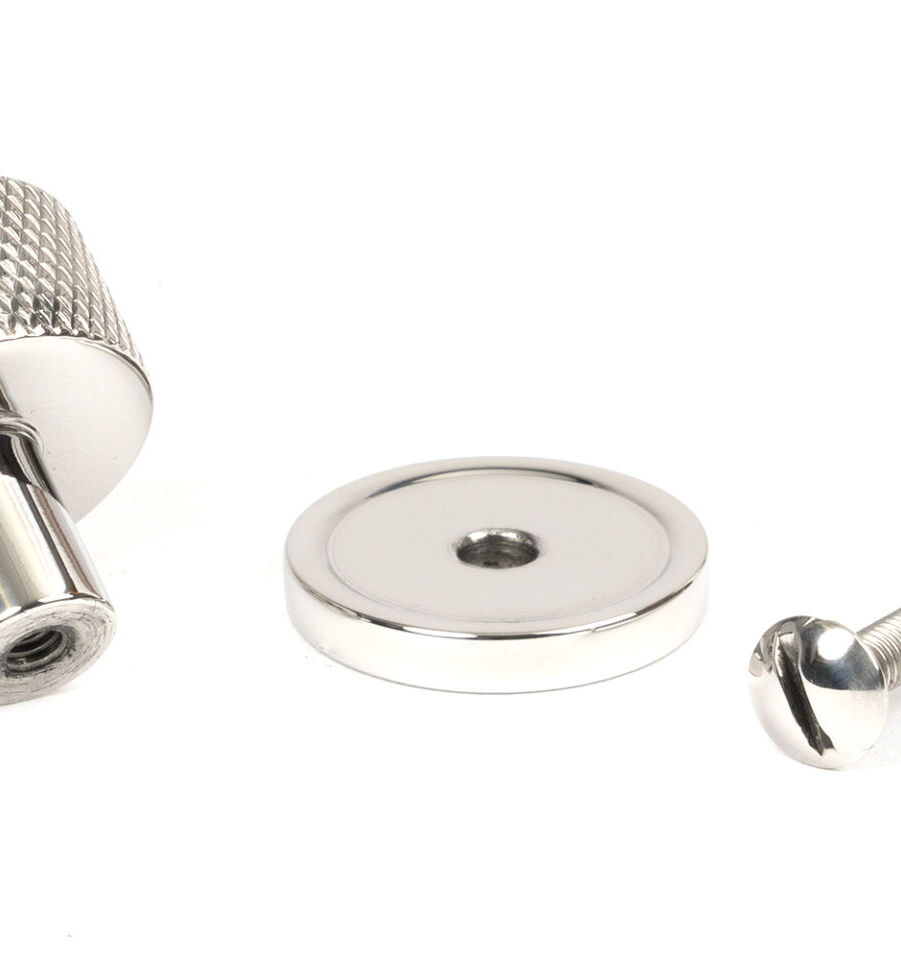 From The Anvil Polished SS (304) Brompton Cabinet Knob - 25mm (Plain) - Image 5