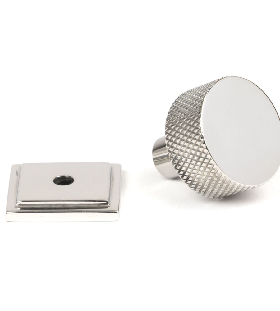 From The Anvil Polished SS (304) Brompton Cabinet Knob - 25mm (Square) - Image 3
