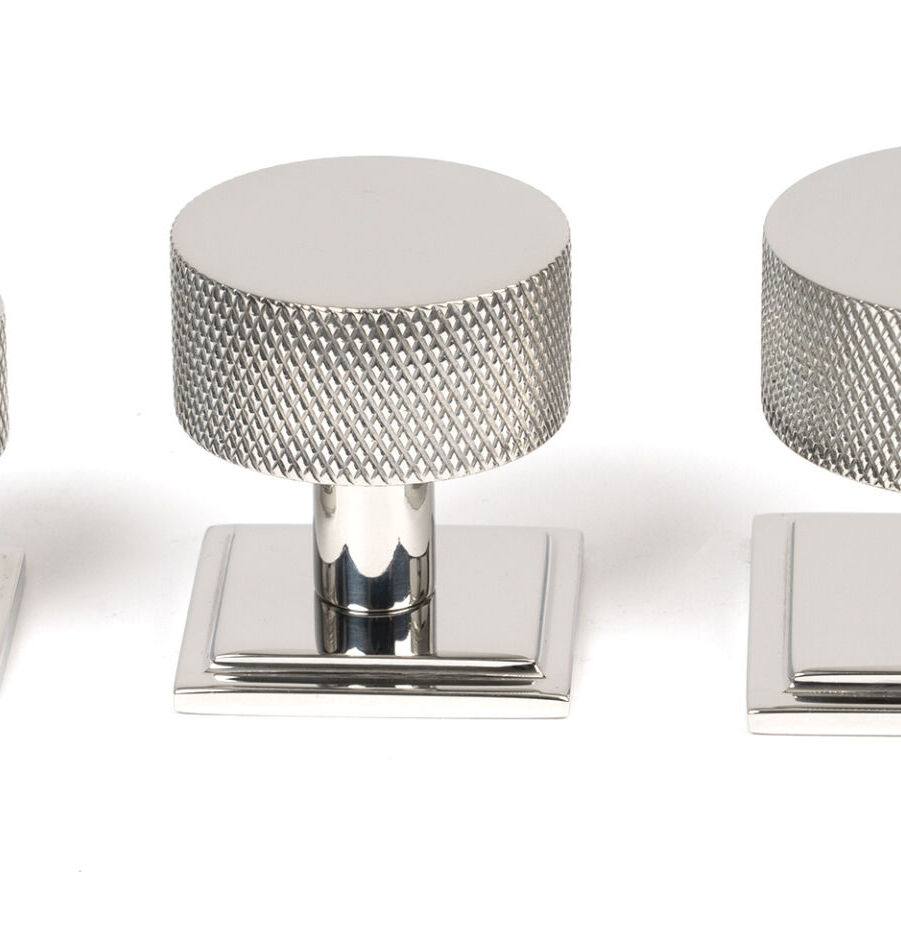 From The Anvil Polished SS (304) Brompton Cabinet Knob - 25mm (Square) - Image 6