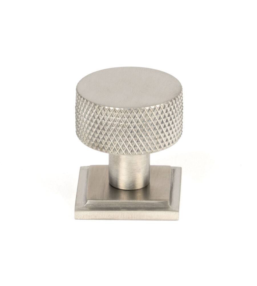 From The Anvil Satin SS (304) Brompton Cabinet Knob - 25mm (Square)