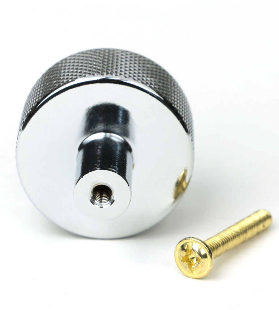 From The Anvil Polished Chrome Brompton Cabinet Knob - 32mm (No rose) - Image 5