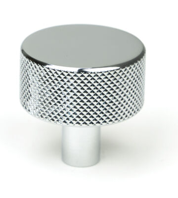 From The Anvil Polished Chrome Brompton Cabinet Knob – 32mm (No rose)