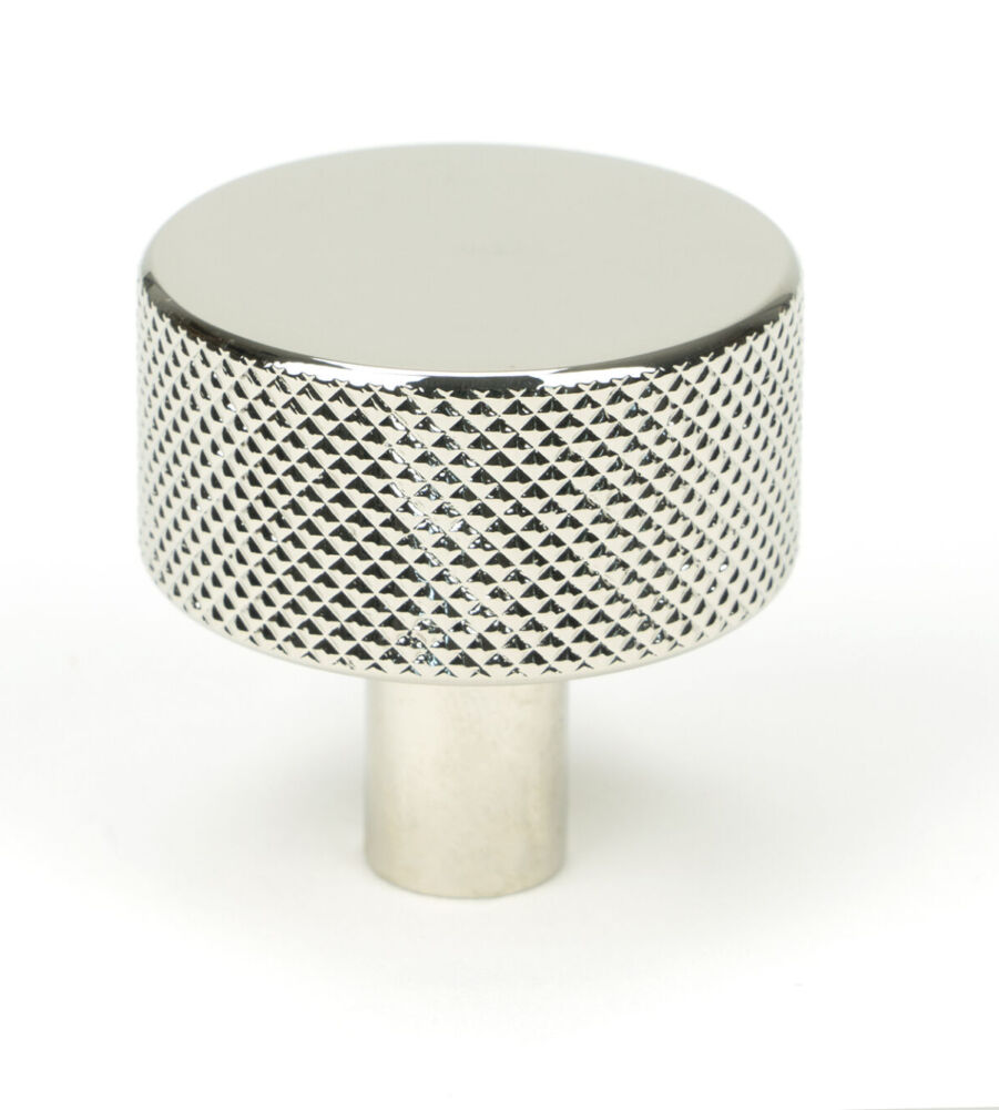 From The Anvil Polished Nickel Brompton Cabinet Knob - 32mm (No rose)
