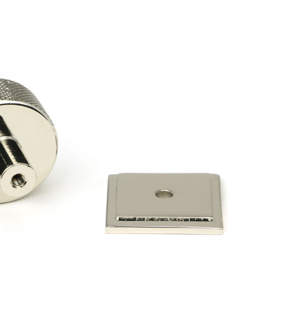From The Anvil Polished Nickel Brompton Cabinet Knob - 32mm (Square) - Image 5