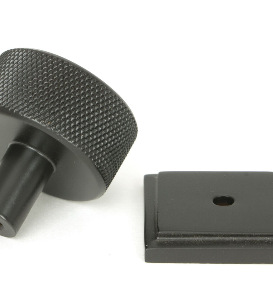 From The Anvil Aged Bronze Brompton Cabinet Knob - 32mm (Square) - Image 4