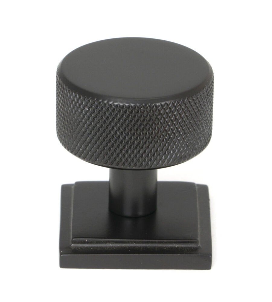From The Anvil Aged Bronze Brompton Cabinet Knob - 32mm (Square)