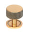 From The Anvil Polished Bronze Brompton Cabinet Knob - 32mm (Plain)