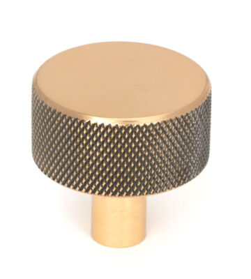 From The Anvil Polished Bronze Brompton Cabinet Knob – 32mm (No Rose)