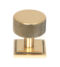 From The Anvil Polished Bronze Brompton Cabinet Knob - 32mm (Square)
