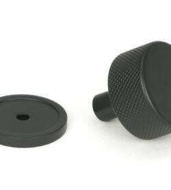From The Anvil Matt Black Brompton Cabinet Knob - 32mm (Plain) - Image 3