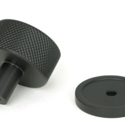 From The Anvil Matt Black Brompton Cabinet Knob - 32mm (Plain) - Image 4