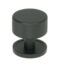 From The Anvil Matt Black Brompton Cabinet Knob - 32mm (Plain)