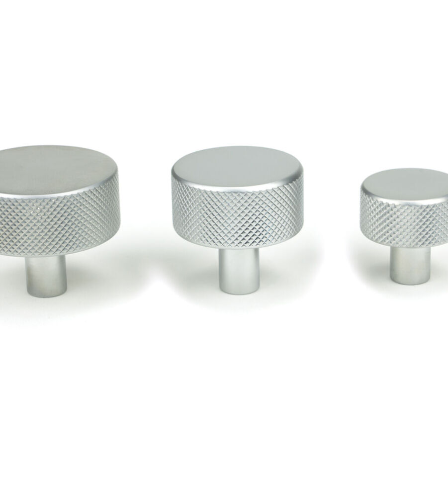 From The Anvil Satin Chrome Brompton Cabinet Knob - 25mm (No rose) - Image 6