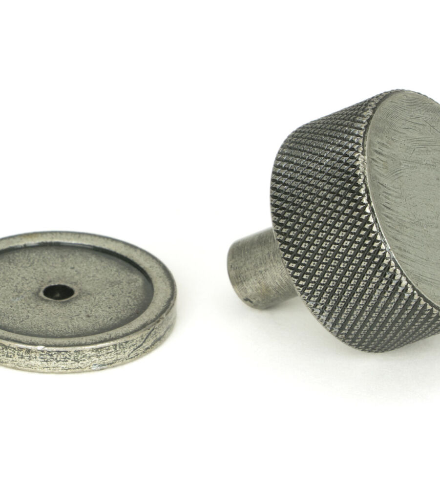 From The Anvil Pewter Brompton Cabinet Knob - 32mm (Plain) - Image 3