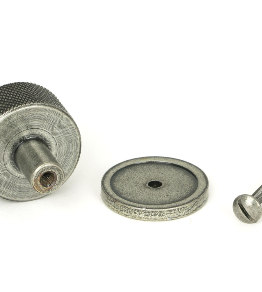 From The Anvil Pewter Brompton Cabinet Knob - 32mm (Plain) - Image 5
