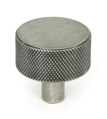 From The Anvil Pewter Brompton Cabinet Knob – 32mm (No rose)