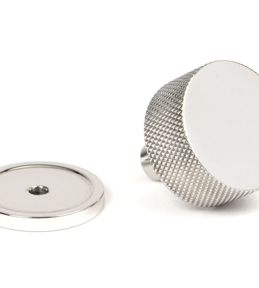From The Anvil Polished SS (304) Brompton Cabinet Knob - 32mm (Plain) - Image 3