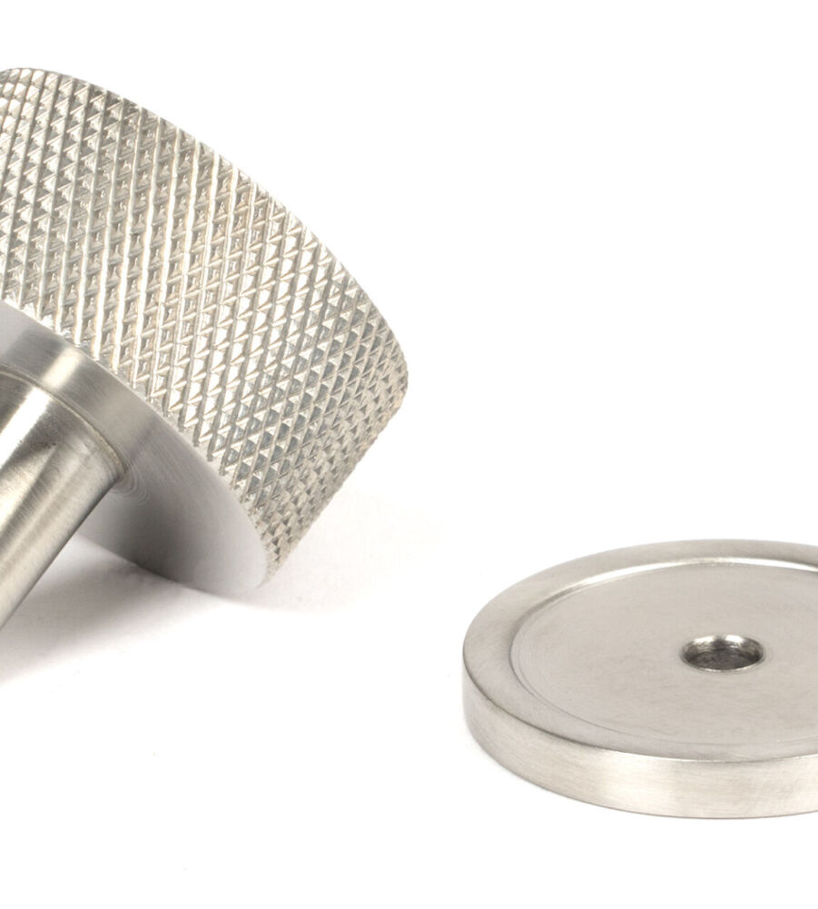 From The Anvil Satin SS (304) Brompton Cabinet Knob - 32mm (Plain) - Image 4