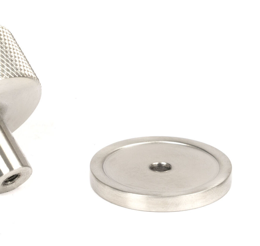 From The Anvil Satin SS (304) Brompton Cabinet Knob - 32mm (Plain) - Image 5