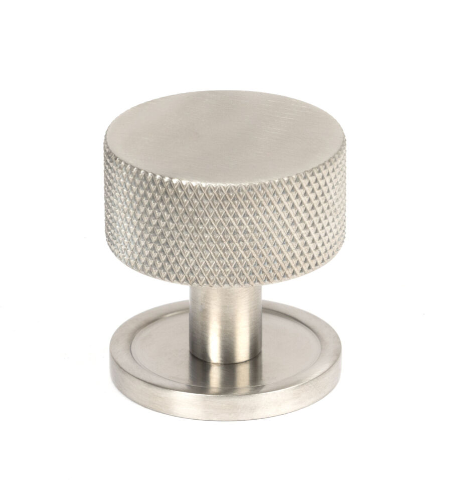 From The Anvil Satin SS (304) Brompton Cabinet Knob - 32mm (Plain)