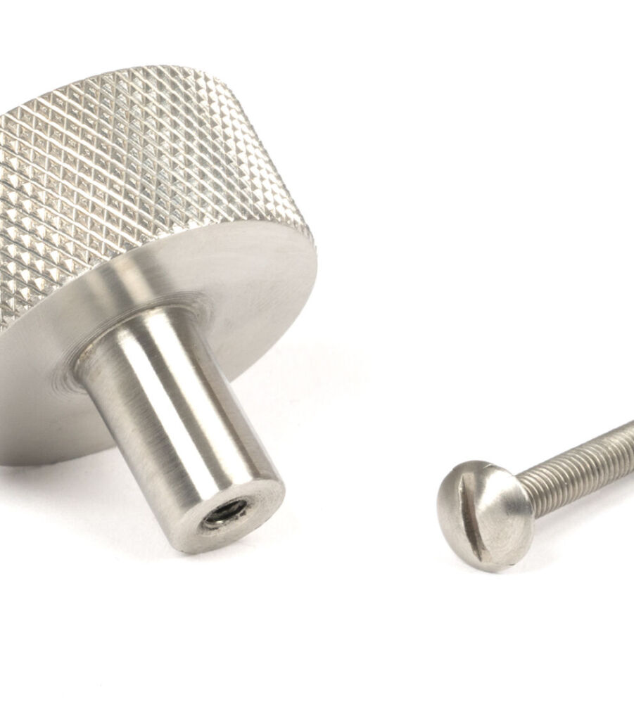 From The Anvil Satin SS (304) Brompton Cabinet Knob - 32mm (No rose) - Image 5