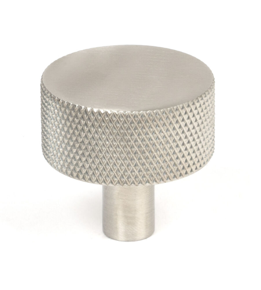 From The Anvil Satin SS (304) Brompton Cabinet Knob - 32mm (No rose)