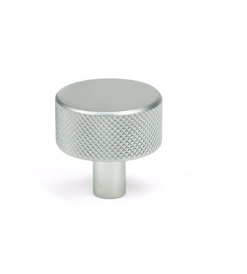 From The Anvil Satin Chrome Brompton Cabinet Knob – 32mm (No rose)