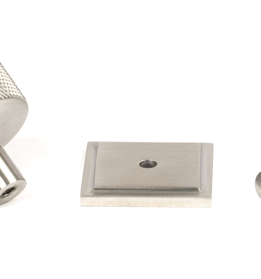 From The Anvil Satin SS (304) Brompton Cabinet Knob - 32mm (Square) - Image 5