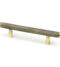 From The Anvil Aged Brass Full Brompton Pull Handle - Small