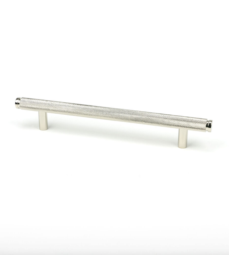 From The Anvil Polished Nickel Full Brompton Pull Handle - Medium
