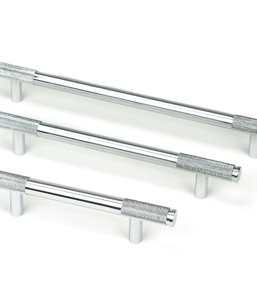 From The Anvil Polished Chrome Half Brompton Pull Handle - Small - Image 6