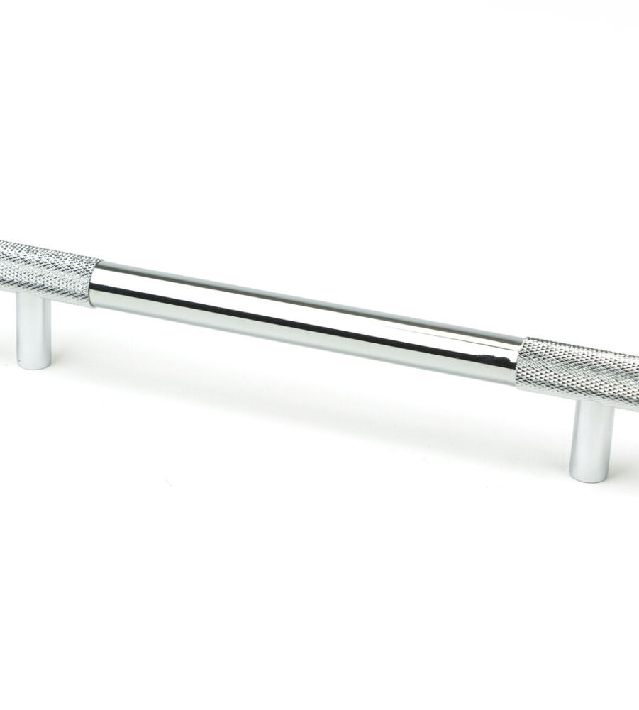 From The Anvil Polished Chrome Half Brompton Pull Handle - Medium