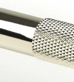 From The Anvil Polished Nickel Half Brompton Pull Handle - Medium - Image 4