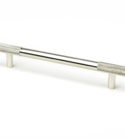 From The Anvil Polished Nickel Half Brompton Pull Handle - Medium