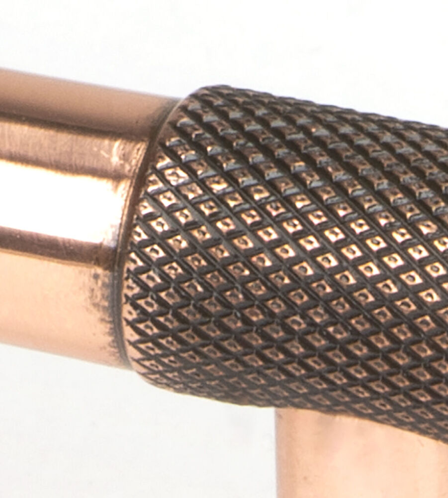 From The Anvil Polished Bronze Half Brompton Pull Handle - Small - Image 4