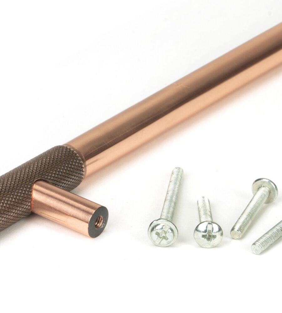 From The Anvil Polished Bronze Half Brompton Pull Handle - Small - Image 5