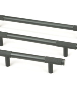 From The Anvil Matt Black Half Brompton Pull Handle - Large - Image 6
