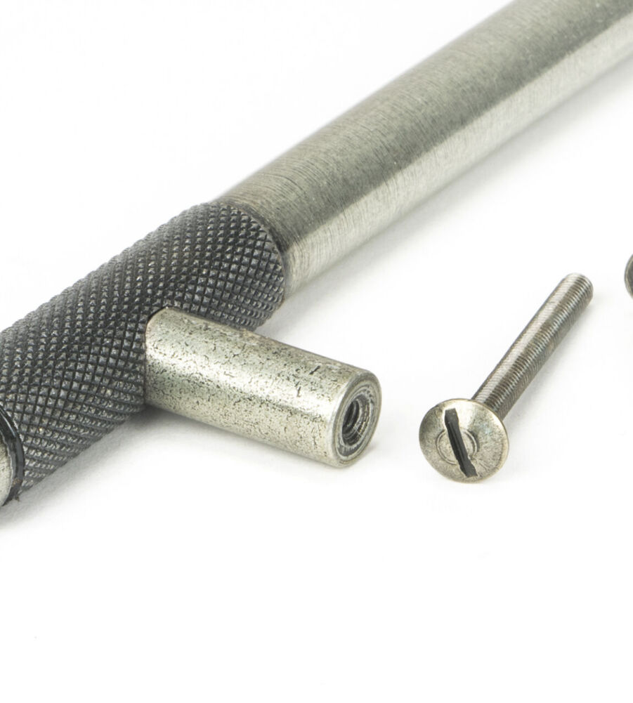 From The Anvil Pewter Half Brompton Pull Handle - Large - Image 5