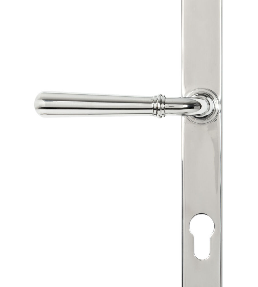 From The Anvil Polished Marine SS (316) Newbury Slimline Lever Espag. Lock Set - Image 3