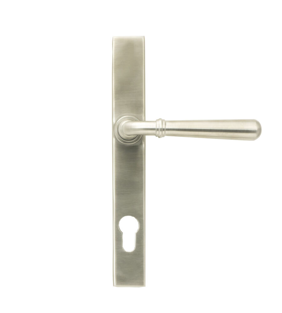 From The Anvil Satin Marine SS (316) Newbury Slimline Lever Espag. Lock Set - Image 3