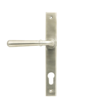 From The Anvil Satin Marine SS (316) Newbury Slimline Lever Espag. Lock Set