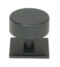 From The Anvil Matt Black Brompton Cabinet Knob - 38mm (Square)