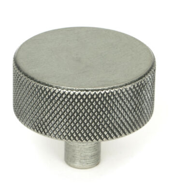 From The Anvil Pewter Brompton Cabinet Knob – 38mm (No rose)
